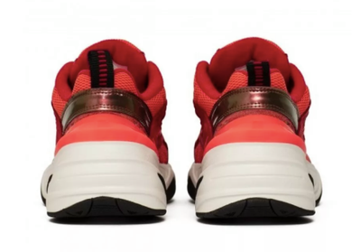 Nike M2K Tekno (красные с белым)