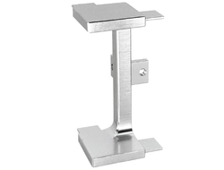 GOLA Угол внешний для профиля U для нижней базы, Серебро крацованное (brush polish)  GA0033.VP000.SLXAN.FX  ARISTO  *