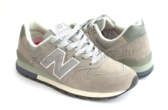 Кроссовки New Balance 996 Gray замшевые