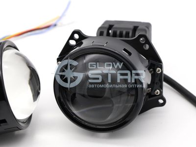 Билед модули Aozoom K3 Dragon Knight New DK200 (III поколение) 3.0 дюйма, 2 чипа, 5500K, 12V, 50W/60W, крепление 3R (комплект, 2шт)