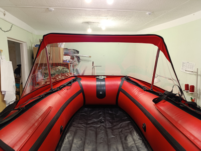 Тент носовой прозрачный ДИКИЙ 360 НДНД