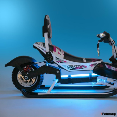 Электроснегокат GT Pro Белый