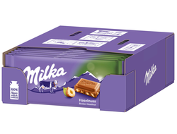 Milka Haselnuss 100G (22 шт)