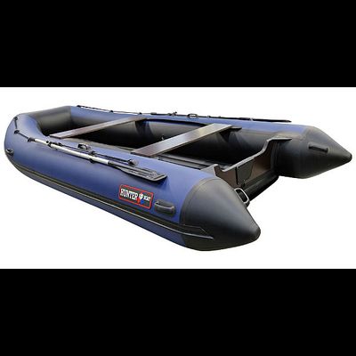 Моторная лодка Хантер 420 А синий/черный