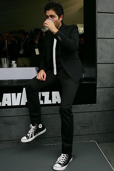Solid black converse store