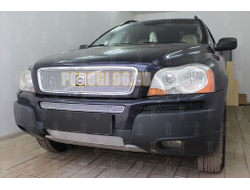 Защита радиатора Volvo XC90 2002-2006 chrome верх PREMIUM
