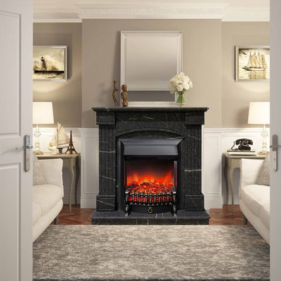 Электрокамин Грация GR-MR с очагом Fobos