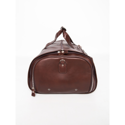 Кожаный портплед / дорожная сумка Milano Premium 
brown (арт. 4035-53)