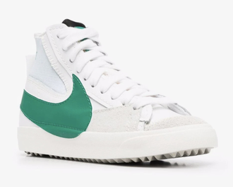 Nike Blazer Mid 77 Jumbo White Green (Белые) новые