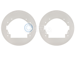 Универсальные переходные рамки Hella 3R/Koito Q5/Hella R, из текстолита (комплект, 2шт)