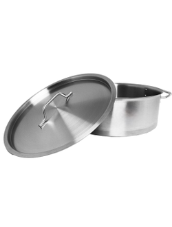 Кастрюля с крышкой 18 л, нержавеющая сталь