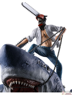 Фигурка Человек-бензопила (Chainsaw Man Ichiban Kuji, Mega Impact)