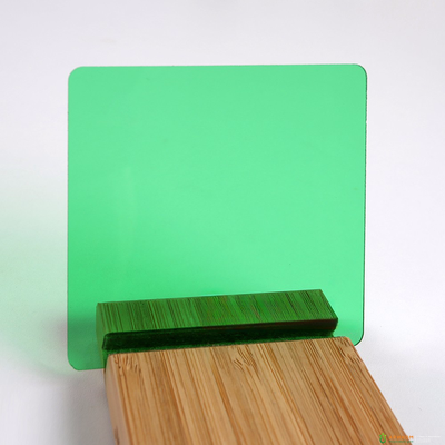 Монолитный поликарбонат Лист П/К 3050*2050 2UV, 3 мм, зеленый (Borrex)