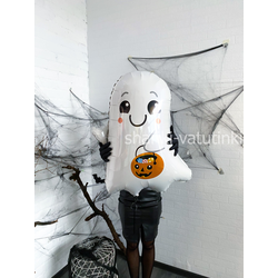 Миленькое привидение с тыквой