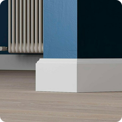Плинтус МДФ Hannahholz Aktuell Wells Kollektion 301 под покраску 16х120х2400 мм.