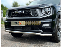 Защита передняя нижняя 60,3 мм ТСС для Haval H7 2024-