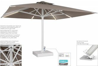 Профессиональный зонт Adone 2.0 CR/A212 Размеры: 5000x7000х3570 мм Севастополь