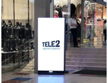 Led-Пилоны в ТЦ