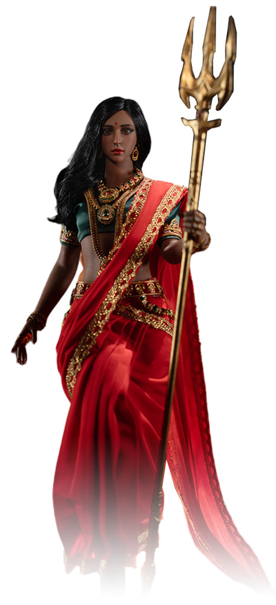 Индийская красавица в красном - Коллекционная ФИГУРКА 1/6 scale Radiant Crown Divinity Golden (PL2023-211A) - TBLeague