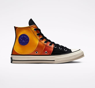 Кеды Converse x FAB LAB: Gorillaz высокие бежевые