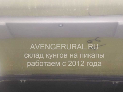 Глухая задняя дверь кунга N-commerce на Toyota Hilux Revo 2015-2016-2017-2018- от AvengerUral.ru