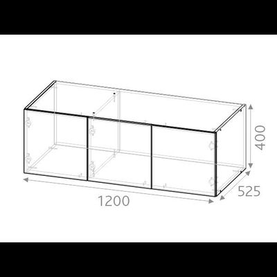 Антресоль Верона 3-х дверная