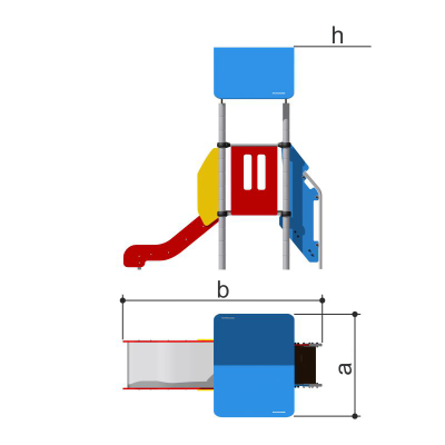 Детская площадка для улицы Romana 104.03.00