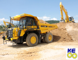 Стекла для самосвалов Komatsu HD325, HM250, HM300, HM400