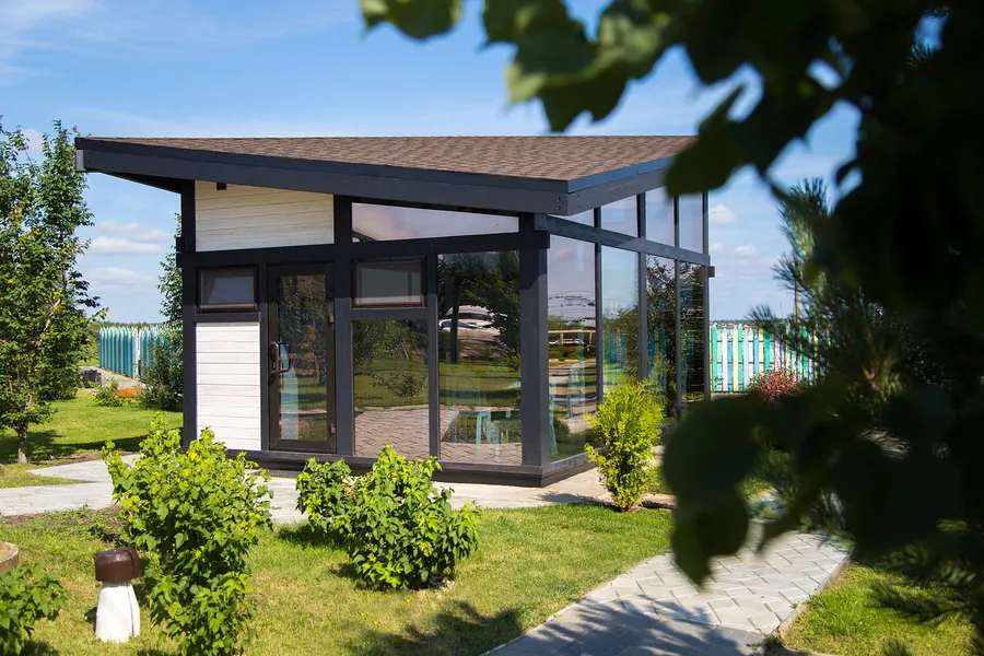 "панорамная" беседка  до 15 человек