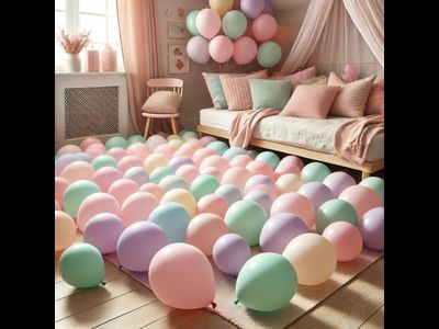40 шаров с воздухом на пол