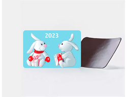 Магнит виниловый год Кролика №5