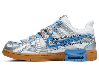 Off white blue silver sale