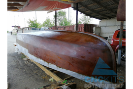 Постройка катера Краб-620 Фото 32