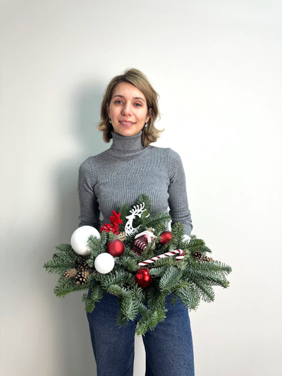 Новогодняя композиция № 1143