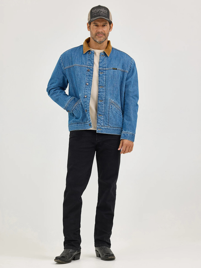 Куртка Wrangler® Straight Yoke Sherpa Lined Denim Jacket