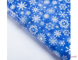 Бумага упаковочная глянцевая «Снежный вальс», 50 × 70 см