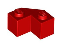 Brick, Modified Facet 2 x 2, Red (87620 / 4581525)