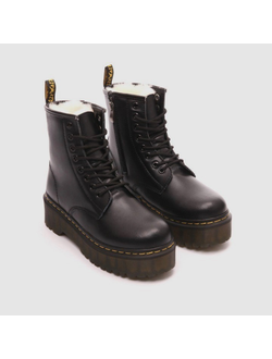 Зимние ботинки Dr Martens Jadon на платформе с мехом