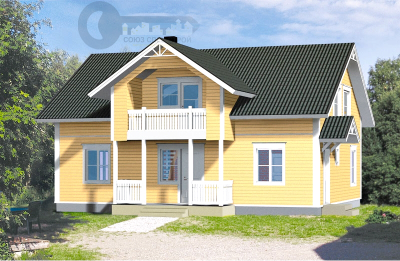 ДЖ-26 ЖИЛОЙ ДОМ: ГАБАРИТНЫЕ РАЗМЕРЫ: (11,4 Х 9М) 2 ЭТАЖА, ОБЩАЯ ПЛОЩАДЬ: М²