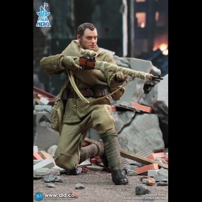 ПРЕДЗАКАЗ - Снайпер Василий Зайцев (Джуд Лоу, "Враг у ворот") - КОЛЛЕКЦИОННАЯ ФИГУРКА 1/12 WWII Russian Sniper – Vasily Zaitsev (XR80037) - DID ?ЦЕНА: 9600 РУБ.?