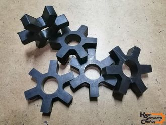 Звездочка резиновая КС-3577.26.032, КС 4572.06.006