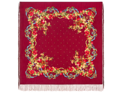 Павловопосадский платок  Свадебные ленты 1061-4