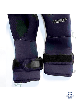 Перчатки неопреновые 5мм AQUATICS AQ116-09 с застёжкой р.L/XL