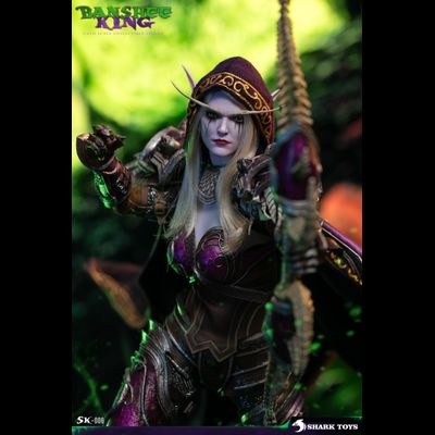 ПОСЛЕ ОБЗОРА - Сильвана Ветрокрылая (серия Warcraft, HearthStone) - Коллекционная фигурка 1/6 Banshee King (SK-006) - SHARK TOYS