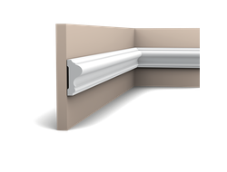 Гладкий молдинг из полиуретана Orac Decor коллекция Luxxus P8020