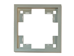 Рамка одиночная стандарт, платина Rikett - 35810 PL