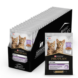 Pro Plan (ПроПлан) Kitten влажный корм для котят, Индейка в соусе, 85 г