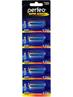 Батарейка щелочная Perfeo 23AE/5BL Super Alkaline 5шт