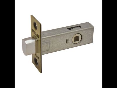 Задвижка дверная врезная д/дерев.дверей Нора-М З-45 под фиксатор бронза [44303]