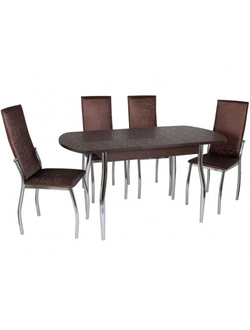 Столовая группа: «Милтон», СРП-С-211Р (шоколад) + «Пекин», СРП-048